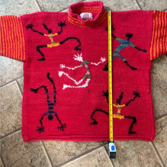 Amano Vintage We The People 100% wool hand knit sweater - Picture 5 of 5